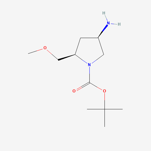 (2R,4R)-tert-Butyl 4-amino-2-(methoxymethyl)pyrrolidine-1-carboxylate