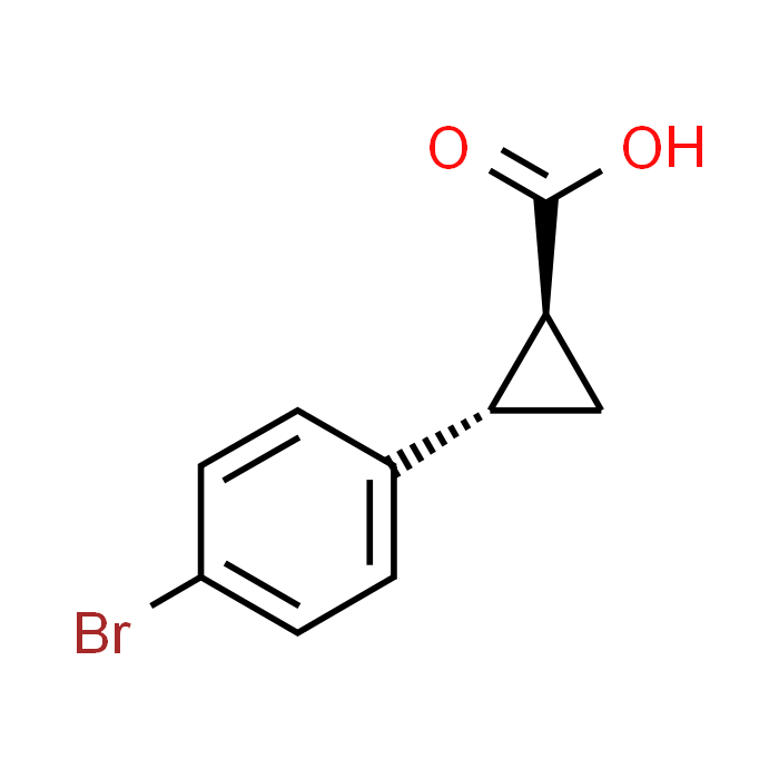 (1S,2S)-2-(4-Bromophenyl)cyclopropanecarboxylic acid