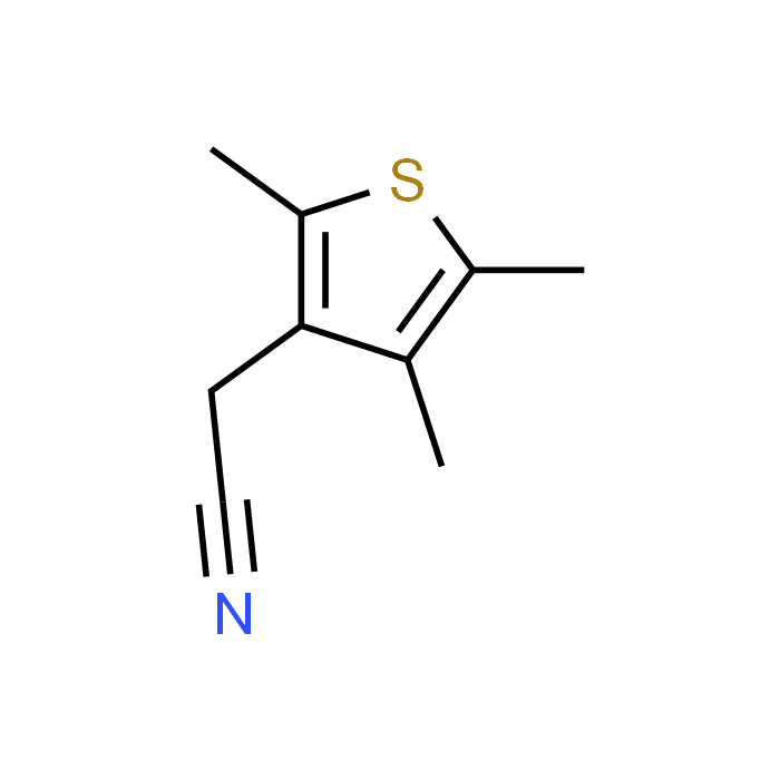 2-(2,4,5-Trimethylthiophen-3-yl)acetonitrile