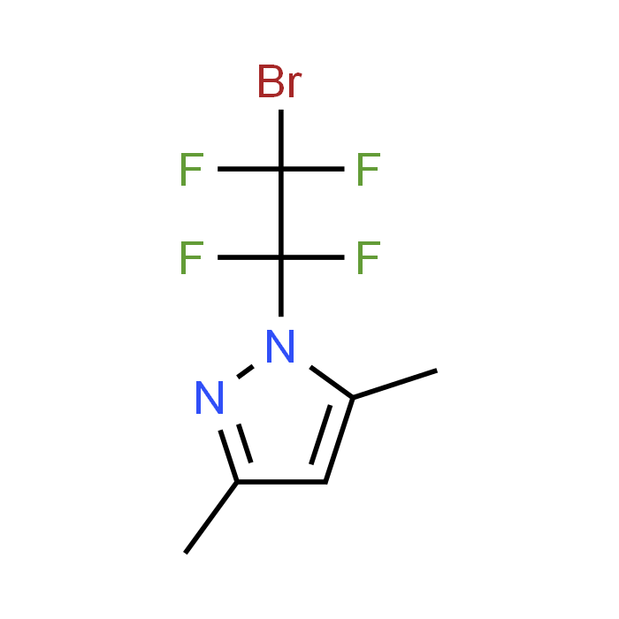 1-(2-Bromo-1,1,2,2-tetrafluoroethyl)-3,5-dimethyl-1H-pyrazole