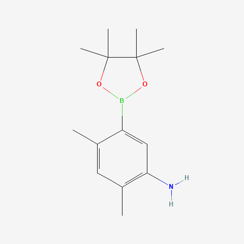 2,4-DImethyl-5-(4,4,5,5-tetramethyl-1,3,2-dioxaborolan-2-yl)-benzenamine