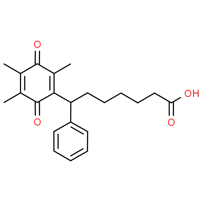 7-Phenyl-7-(2,4,5-trimethyl-3,6-dioxocyclohexa-1,4-dien-1-yl)heptanoic acid