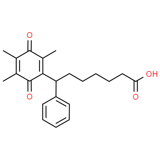 7-Phenyl-7-(2,4,5-trimethyl-3,6-dioxocyclohexa-1,4-dien-1-yl)heptanoic acid