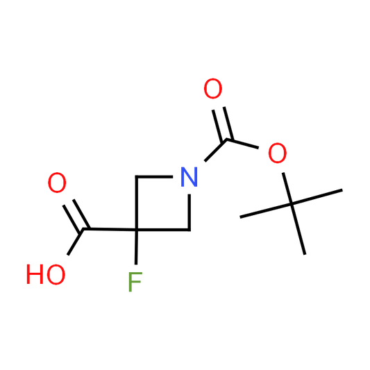 1-(tert-Butoxycarbonyl)-3-fluoroazetidine-3-carboxylic acid