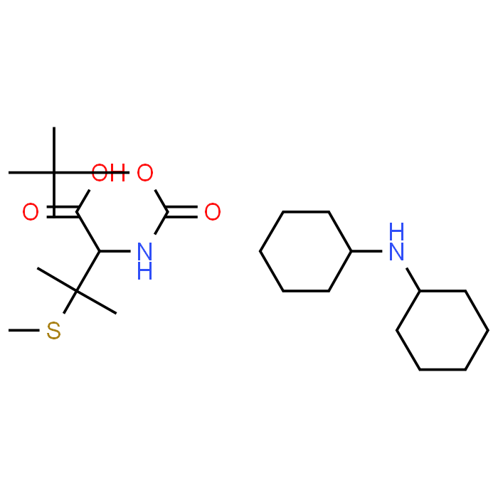Dicyclohexylamine (R)-2-((tert-butoxycarbonyl)amino)-3-methyl-3-(methylthio)butanoate