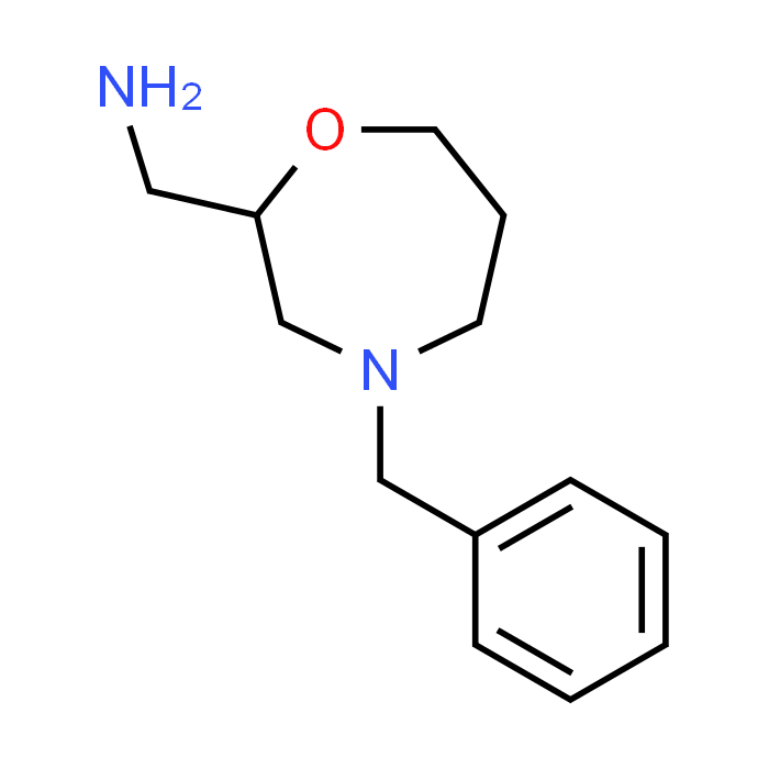 (4-Benzyl-1,4-oxazepan-2-yl)methanamine