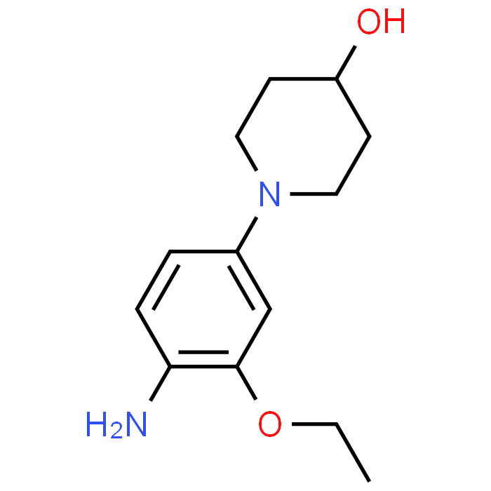 1-(4-Amino-3-ethoxyphenyl)piperidin-4-ol