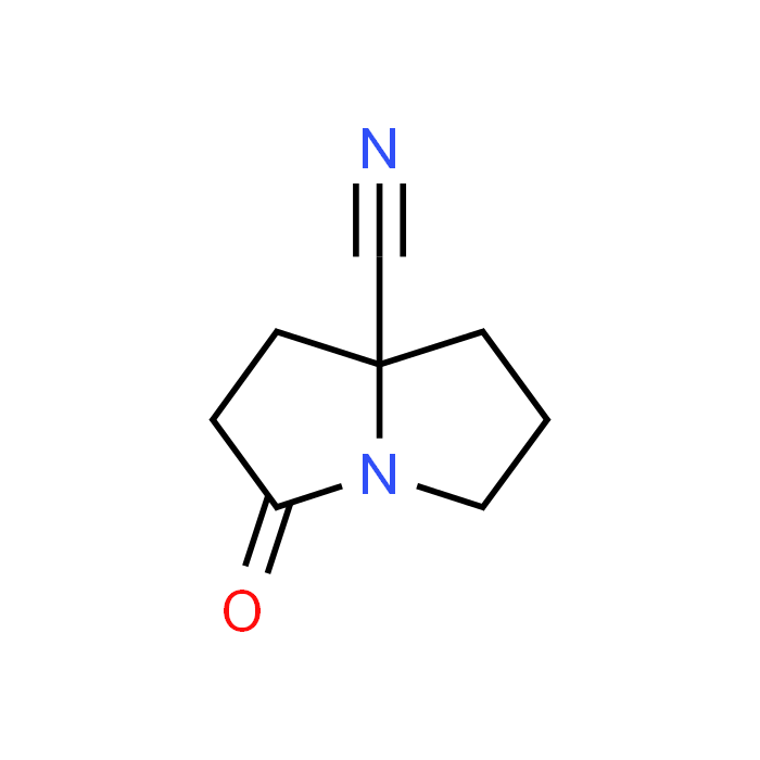 3-Oxohexahydro-1H-pyrrolizine-7a-carbonitrile