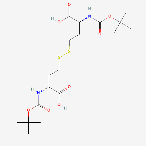 (2R,2'R)-4,4'-Disulfanediylbis(2-((tert-butoxycarbonyl)amino)butanoic acid)