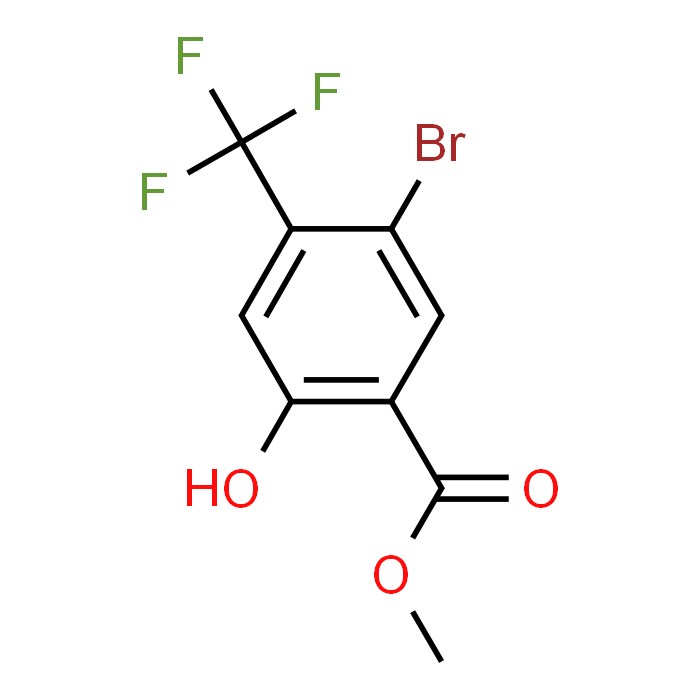 Methyl 5-bromo-2-hydroxy-4-(trifluoromethyl)benzoate