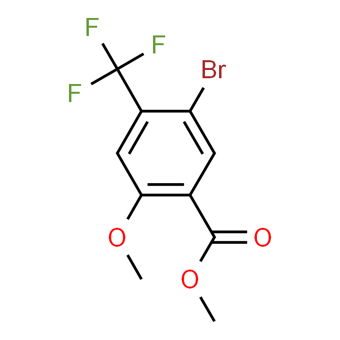 Methyl 5-bromo-2-methoxy-4-(trifluoromethyl)benzoate