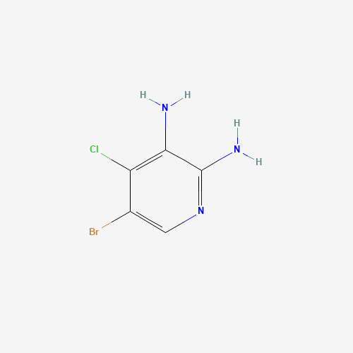 5-Bromo-4-chloropyridine-2,3-diamine