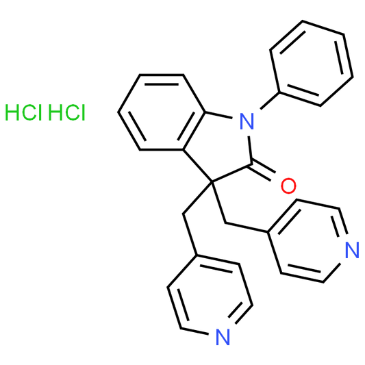 1-Phenyl-3,3-bis(pyridin-4-ylmethyl)indolin-2-one dihydrochloride