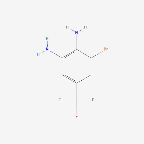 3-Bromo-5-(trifluoromethyl)benzene-1,2-diamine