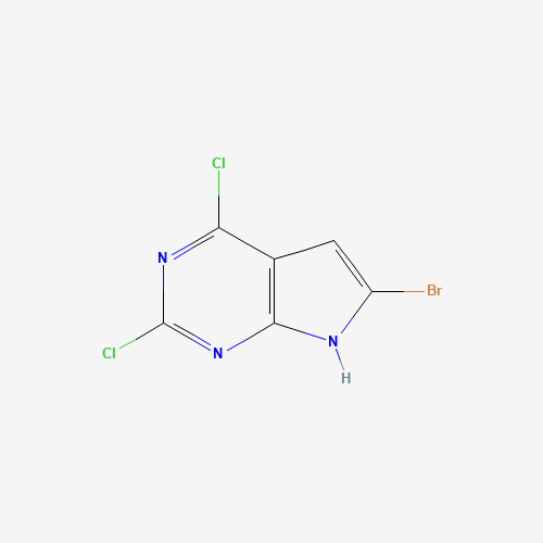 6-Bromo-2,4-dichloro-3H-pyrrolo[2,3-d]pyrimidine