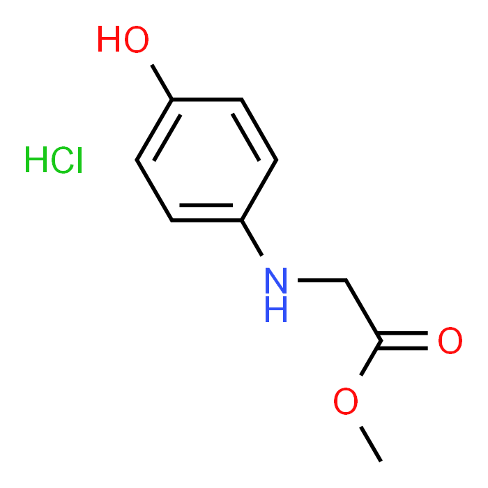 Methyl 2-((4-hydroxyphenyl)amino)acetate hydrochloride