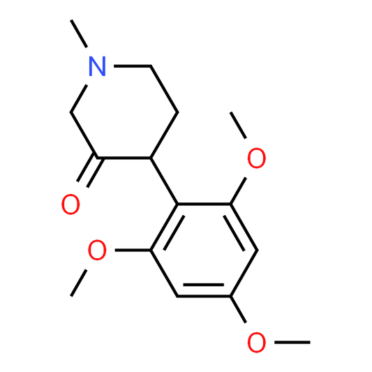 1-Methyl-4-(2,4,6-trimethoxyphenyl)piperidin-3-one