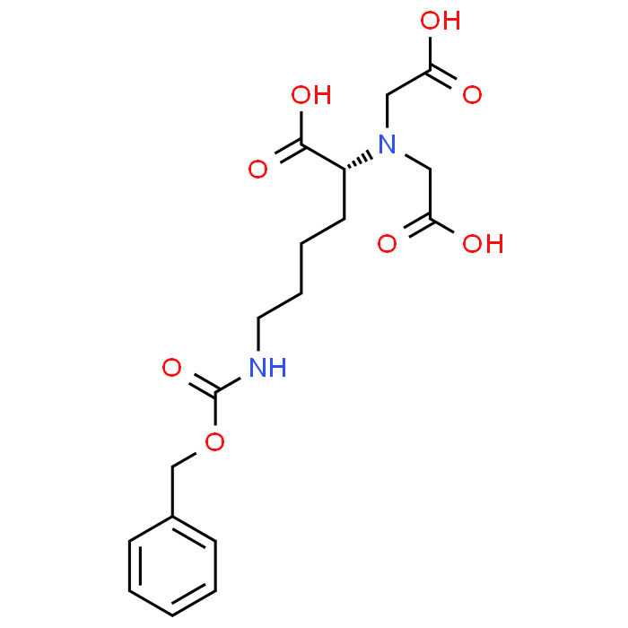 (S)-2,2'-((5-(((Benzyloxy)carbonyl)amino)-1-carboxypentyl)azanediyl)diacetic acid