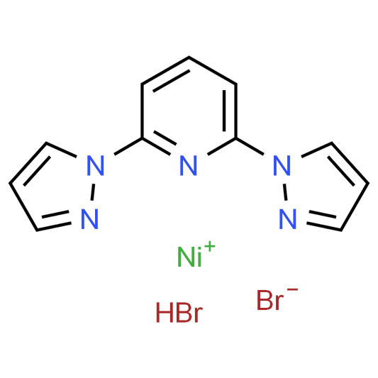 2,6-Bis(N-pyrazolyl)pyridine nickel(II) bromide