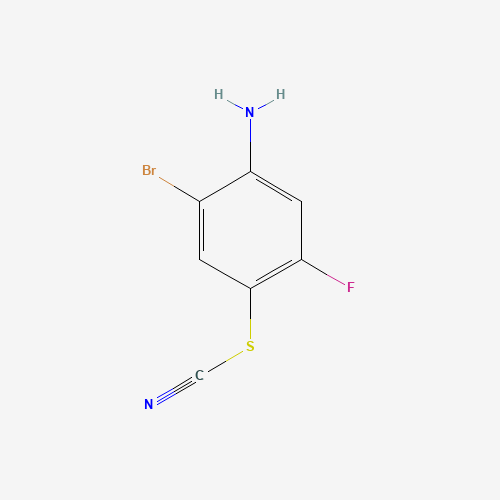2-Bromo-5-fluoro-4-thiocyanatoaniline