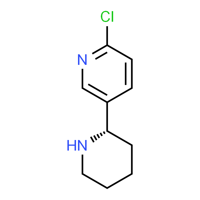 (S)-2-Chloro-5-(piperidin-2-yl)pyridine