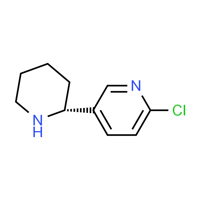 (R)-2-Chloro-5-(piperidin-2-yl)pyridine