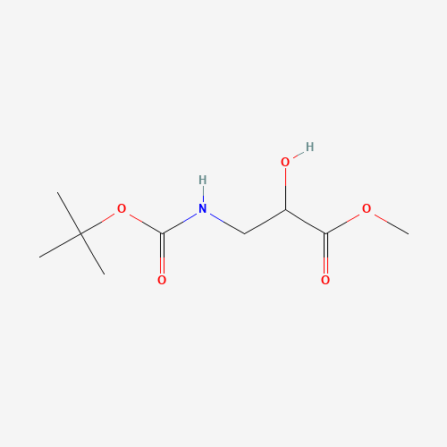Methyl 3-((tert-butoxycarbonyl)amino)-2-hydroxypropanoate