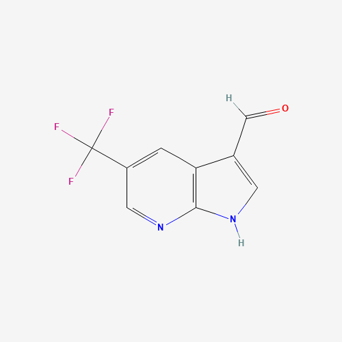 5-(Trifluoromethyl)-1H-pyrrolo[2,3-b]pyridine-3-carbaldehyde