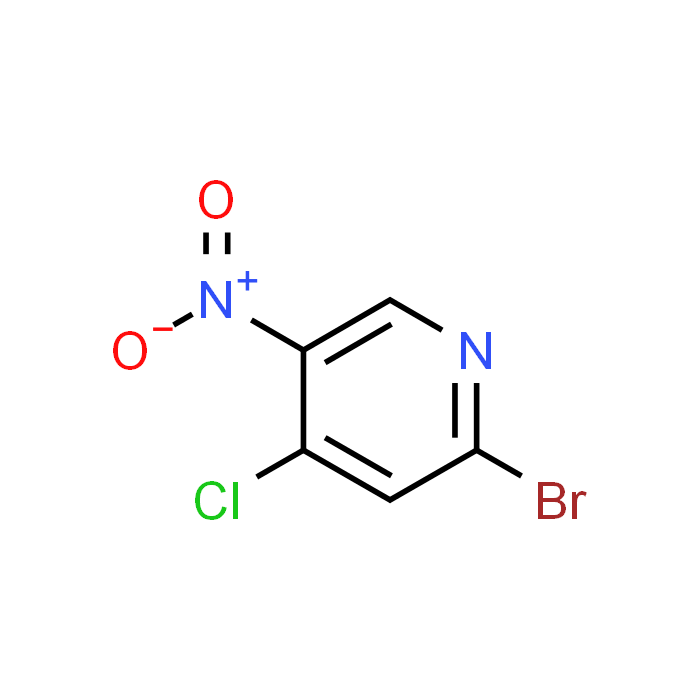 2-Bromo-4-chloro-5-nitropyridine