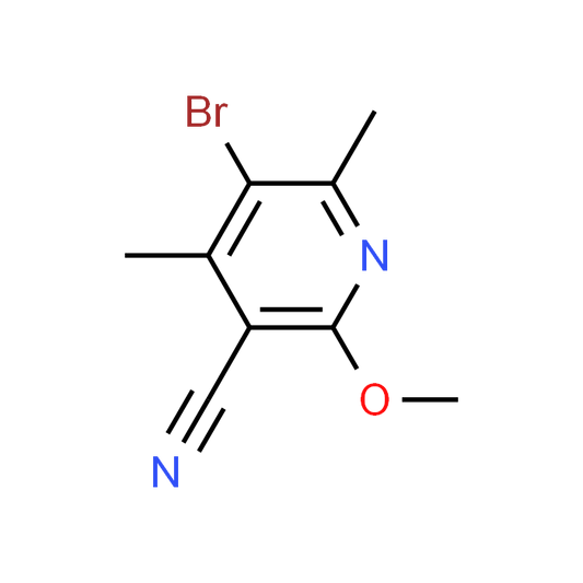 5-Bromo-2-methoxy-4,6-dimethylnicotinonitrile