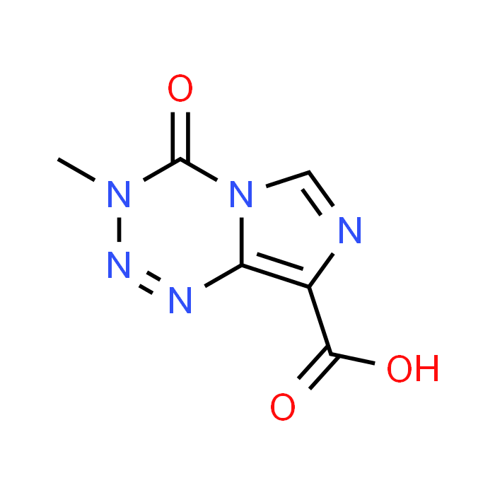 3-Methyl-4-oxo-3,4-dihydroimidazo[5,1-d][1,2,3,5]tetrazine-8-carboxylic acid