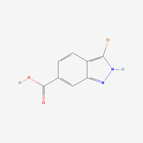 3-Bromo-1H-indazole-6-carboxylic acid