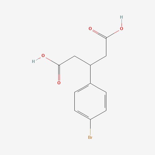 3-(4-Bromophenyl)pentanedioic acid