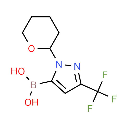 (1-(Tetrahydro-2H-pyran-2-yl)-3-(trifluoromethyl)-1H-pyrazol-5-yl)boronic acid