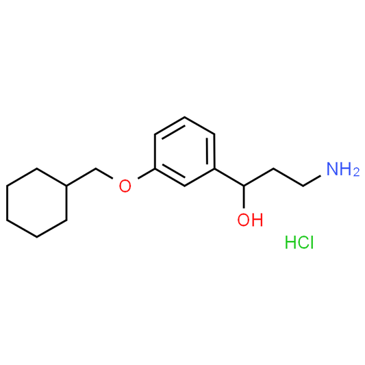 (R)-3-Amino-1-(3-(cyclohexylmethoxy)phenyl)propan-1-ol hydrochloride