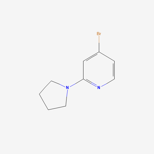 4-Bromo-2-(pyrrolidin-1-yl)pyridine