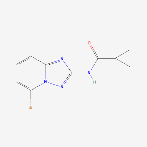 N-(5-Bromo-[1,2,4]triazolo[1,5-a]pyridin-2-yl)cyclopropanecarboxamide