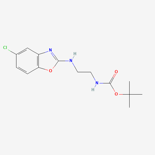 tert-Butyl (2-((5-chlorobenzo[d]oxazol-2-yl)amino)ethyl)carbamate