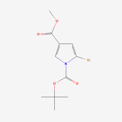 1-tert-Butyl 3-methyl 5-bromo-1H-pyrrole-1,3-dicarboxylate