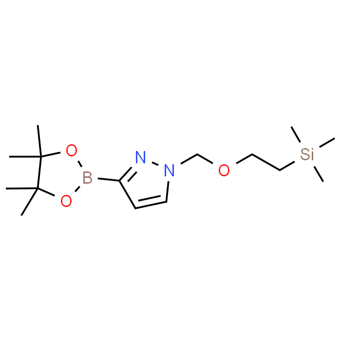 3-(4,4,5,5-Tetramethyl-1,3,2-dioxaborolan-2-yl)-1-((2-(trimethylsilyl)ethoxy)methyl)-1H-pyrazole