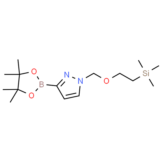 3-(4,4,5,5-Tetramethyl-1,3,2-dioxaborolan-2-yl)-1-((2-(trimethylsilyl)ethoxy)methyl)-1H-pyrazole