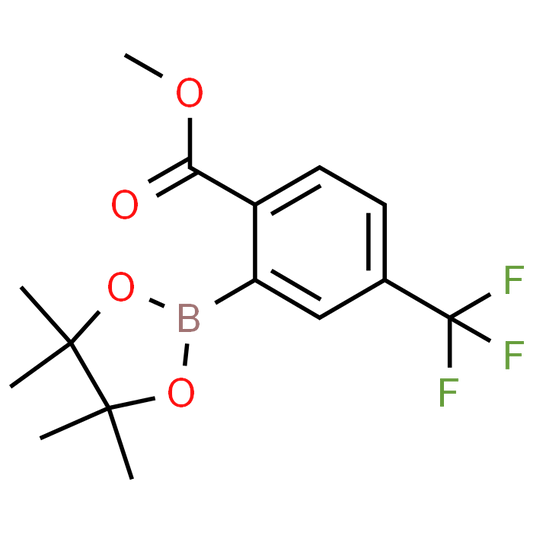 Methyl 2-(4,4,5,5-tetramethyl-1,3,2-dioxaborolan-2-yl)-4-(trifluoromethyl)benzoate