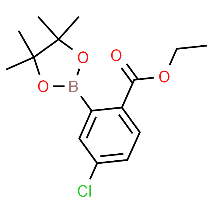 Ethyl 4-chloro-2-(4,4,5,5-tetramethyl-1,3,2-dioxaborolan-2-yl)benzoate