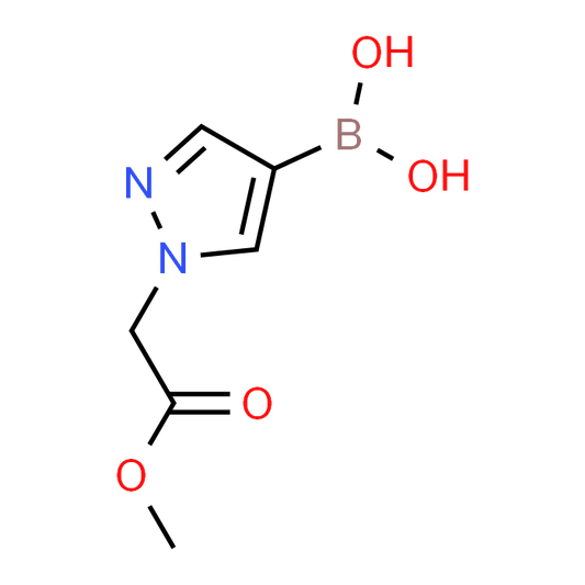 (1-(2-Methoxy-2-oxoethyl)-1H-pyrazol-4-yl)boronic acid