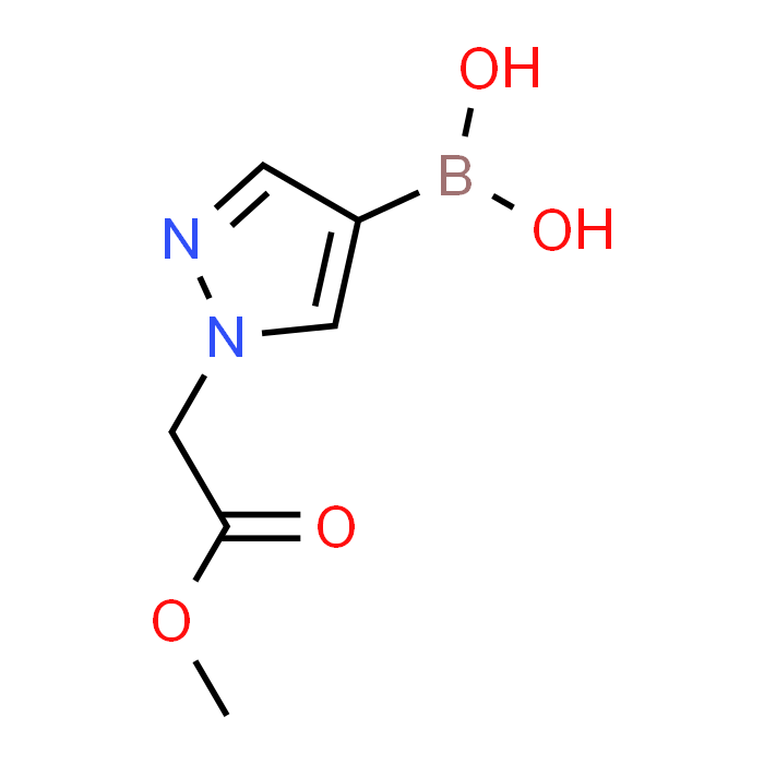 (1-(2-Methoxy-2-oxoethyl)-1H-pyrazol-4-yl)boronic acid