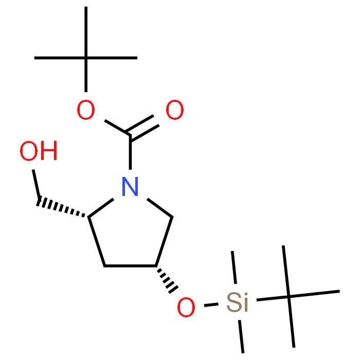 (2S,4R)-1-Boc-4-(tert-butyldimethylsilyloxy)-2-(hydroxymethyl)pyrrolidine