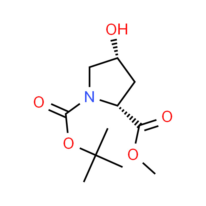(2R,4R)-1-tert-Butyl 2-methyl 4-hydroxypyrrolidine-1,2-dicarboxylate