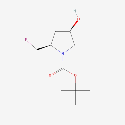(2R,4R)-tert-Butyl 2-(fluoromethyl)-4-hydroxypyrrolidine-1-carboxylate