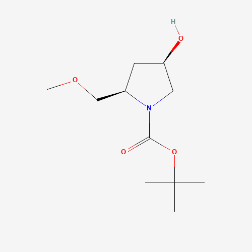 tert-Butyl (2R,4R)-4-hydroxy-2-(methoxymethyl)pyrrolidine-1-carboxylate