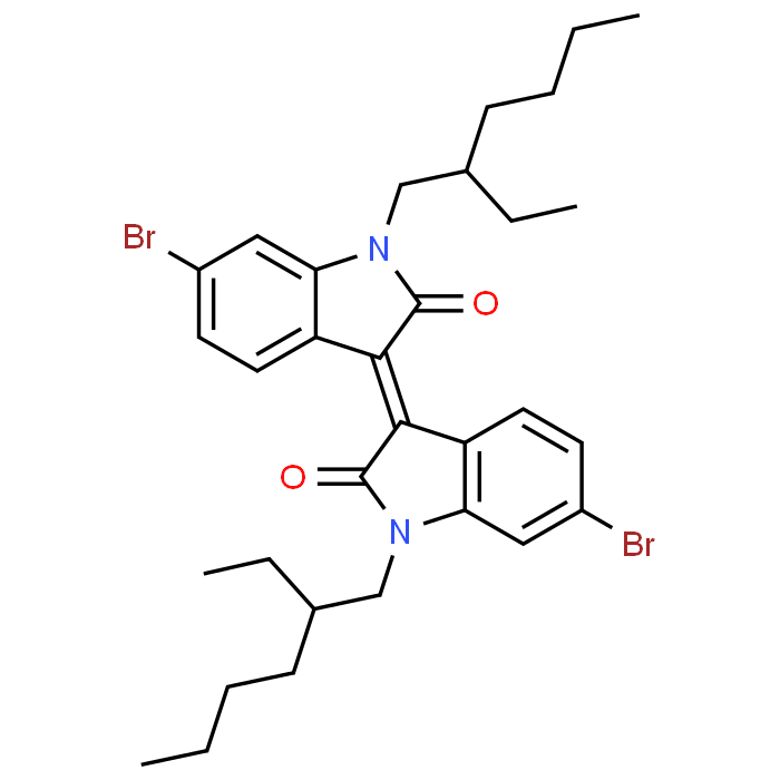 6,6'-Dibromo-1,1'-bis(2-ethylhexyl)-[3,3'-biindolinylidene]-2,2'-dione